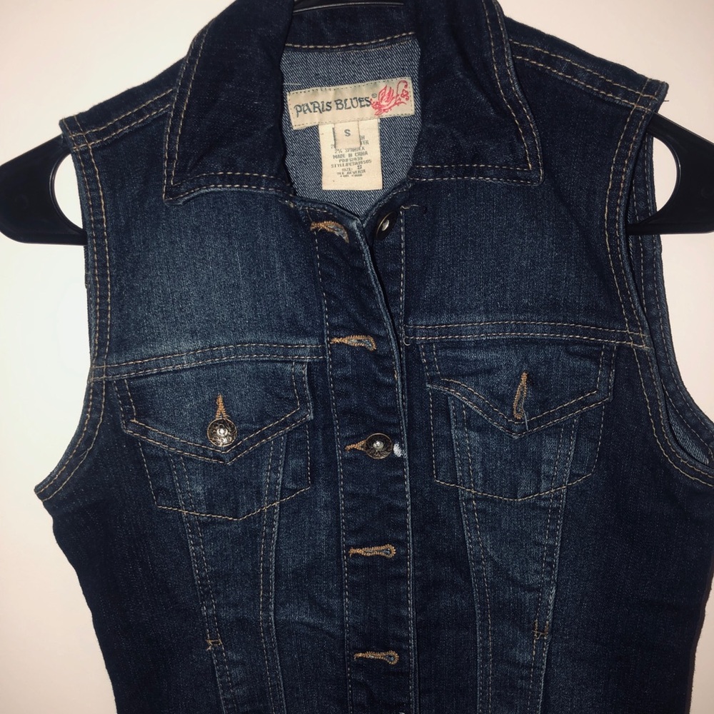 Jean vest small